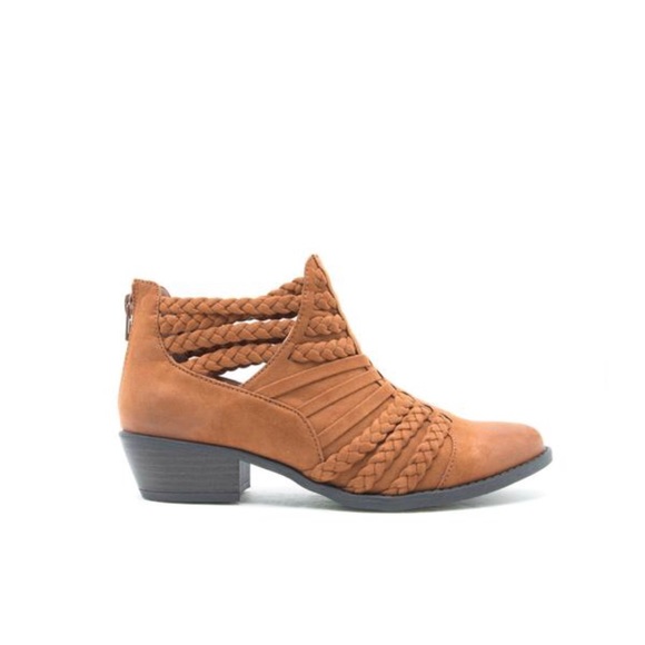 "Sochi” Mesh Cutout Fall Booties - Picture 3 of 5
